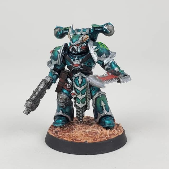Siege Studios Paints Alpha Legion Bladeguard Veterans for Client Commission — 2