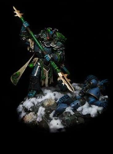 Siege Studios Paints Alpha Legion Bladeguard Veterans for Client Commission — 4