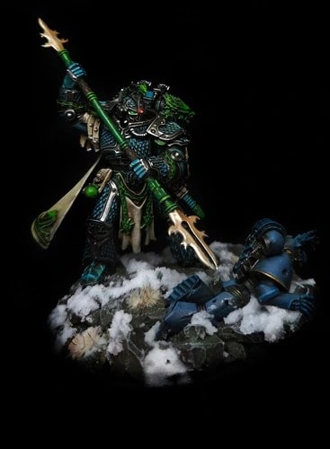 Siege Studios Paints Alpha Legion Bladeguard Veterans for Client Commission — 4