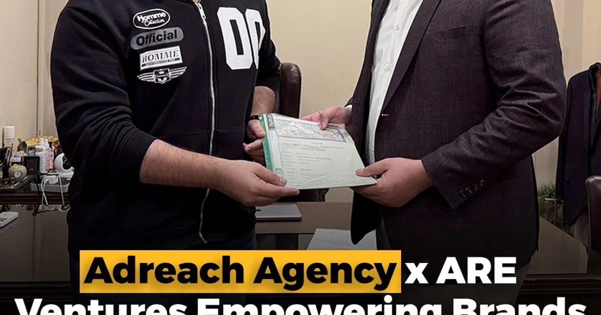 Adreach Agency Partners with ARE Ventures on TikTok Account Management