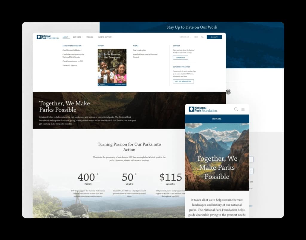 RooSites Lands Artist Advocacy Foundation for Website Design — 4