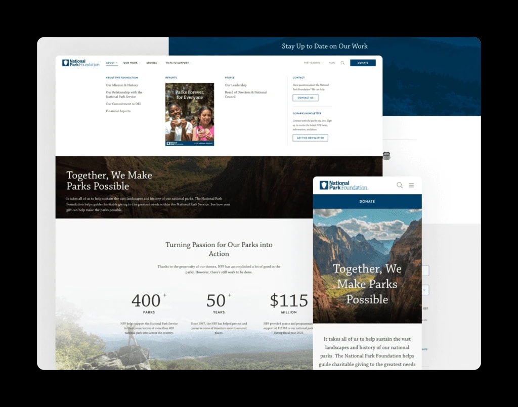 RooSites Lands Artist Advocacy Foundation for Website Design — 4