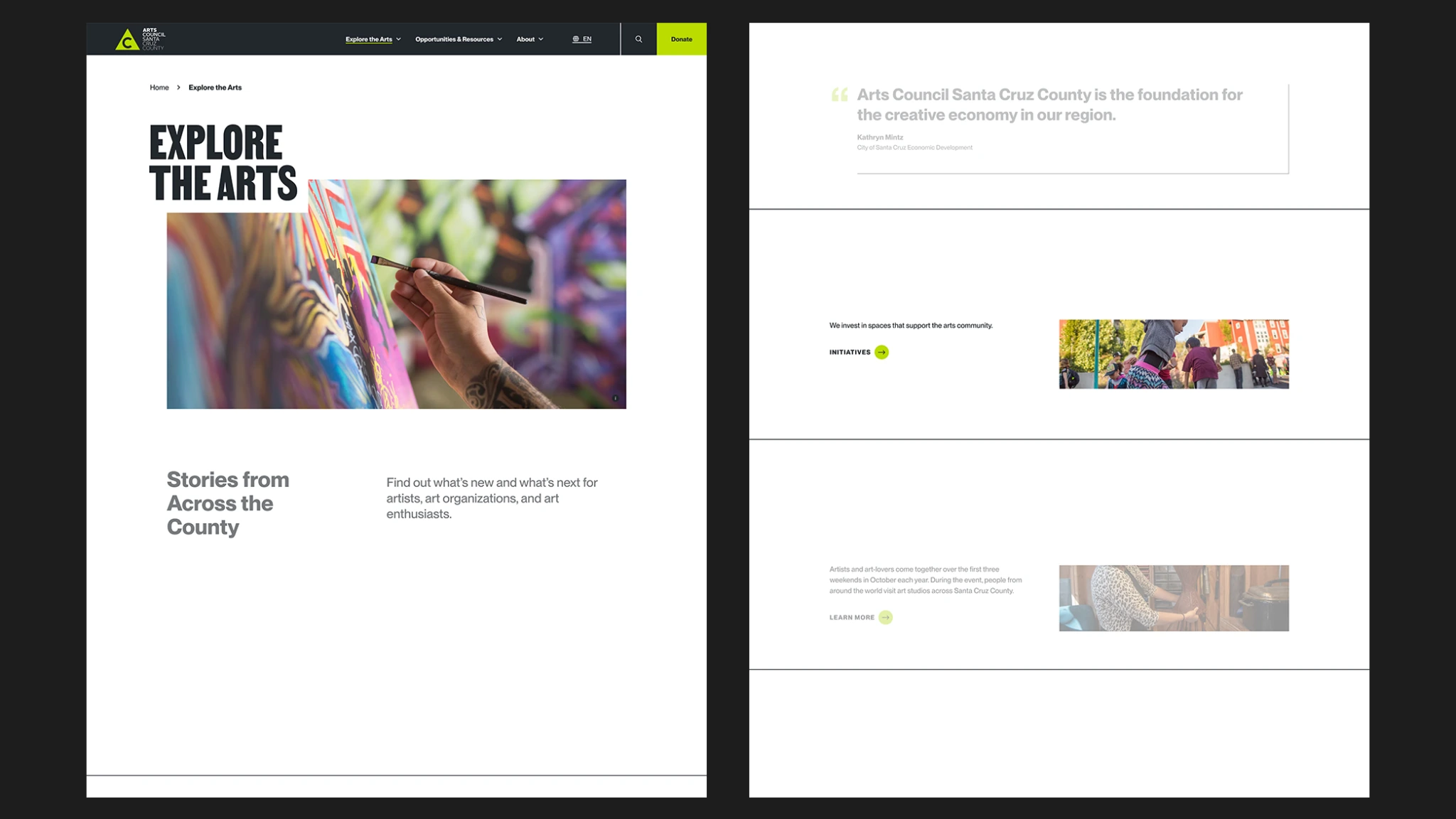 RooSites Lands Artist Advocacy Foundation for Website Design