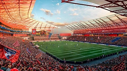 RANGE Led Pizza Hut Park Identity and Marketing for F.C. Dallas MLS Launch
