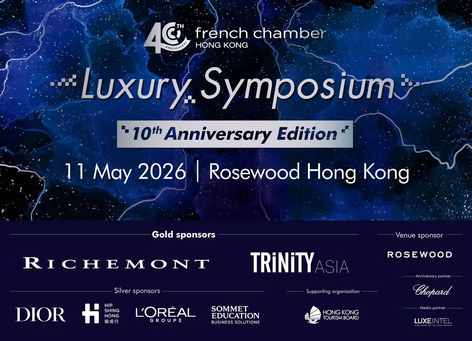 LORE Handles AV and Production for 10th Anniversary French Chamber of Commerce Luxury Symposium — 2