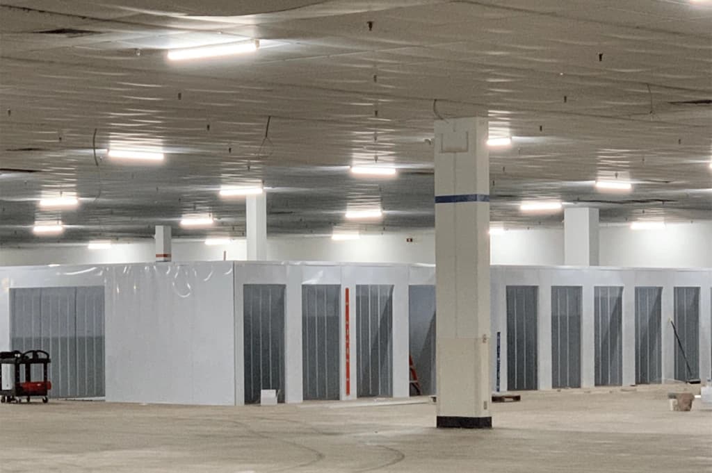 Critical Electric Systems Group Shows Frito-Lay Traffic Center Work in Progress — 2