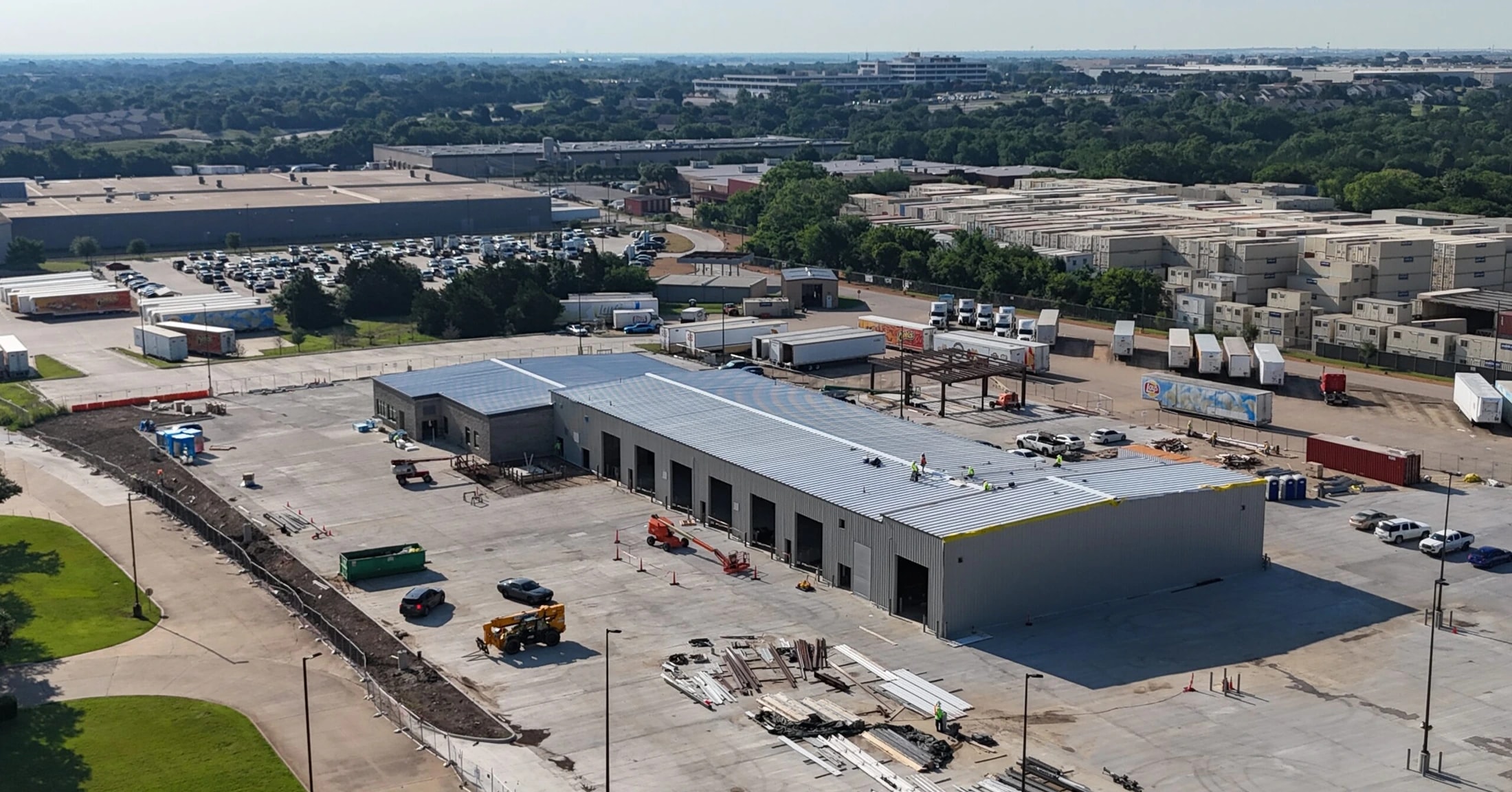 Critical Electric Systems Group Shows Frito-Lay Traffic Center Work in Progress