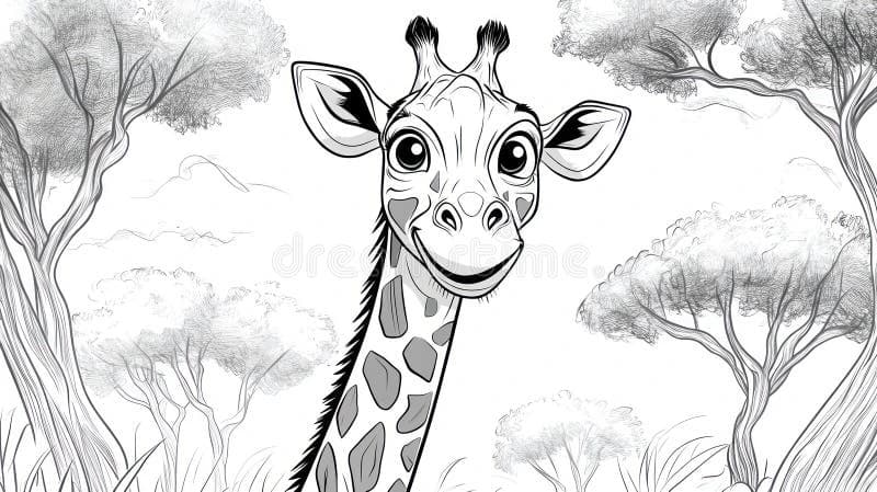 Digart's 'Giraffe in My Backyard' Illustration Recognized by Directory of Illustration — 2