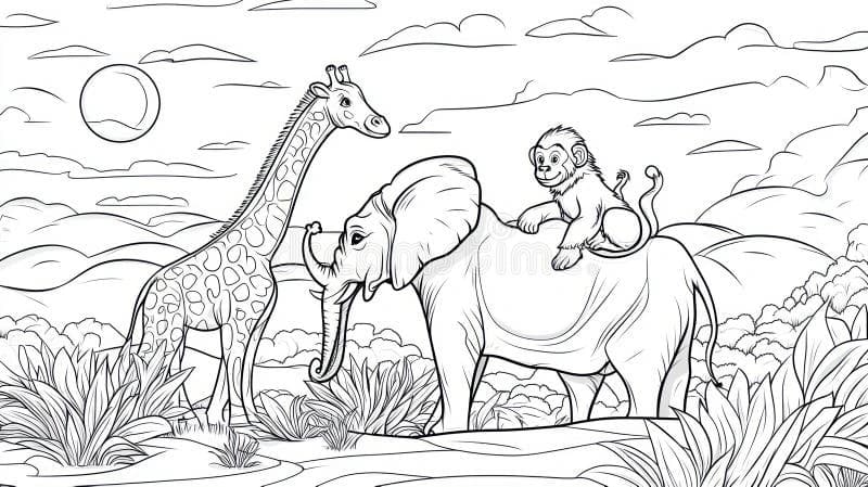 Digart's 'Giraffe in My Backyard' Illustration Recognized by Directory of Illustration — 4