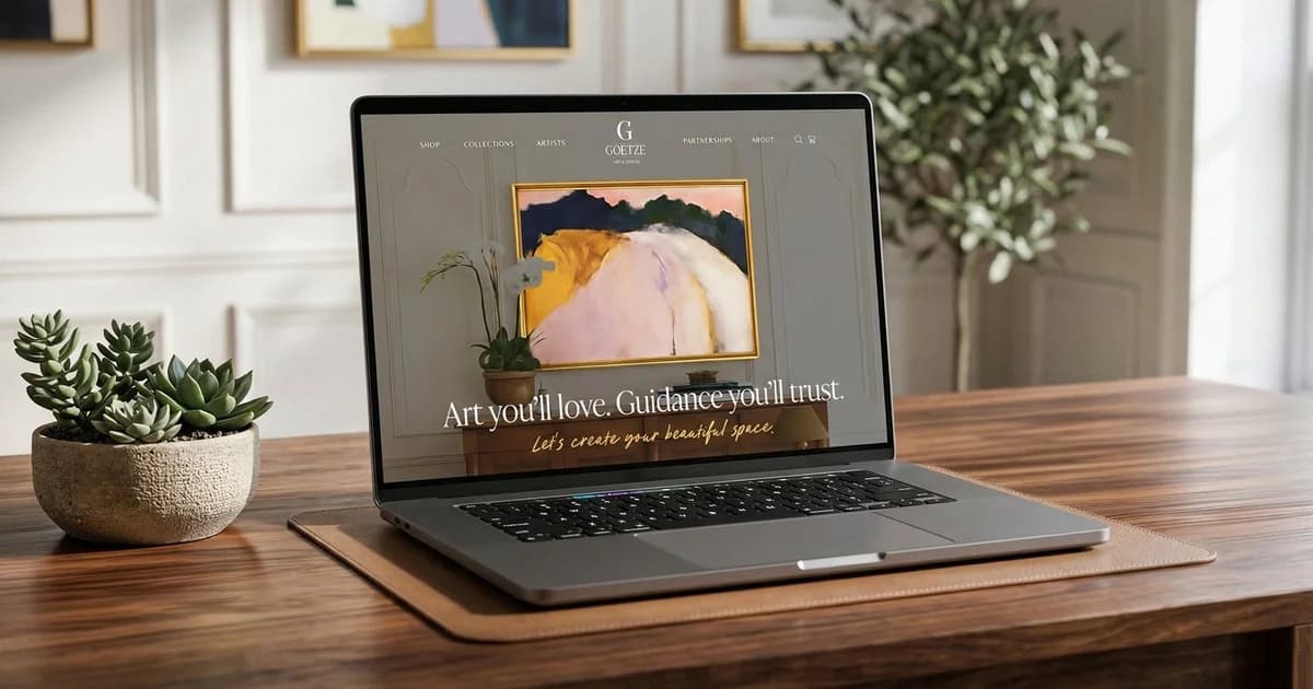 Chris Atkins Design Reports 300% Growth Following Goetze Art & Design Rebrand — 4