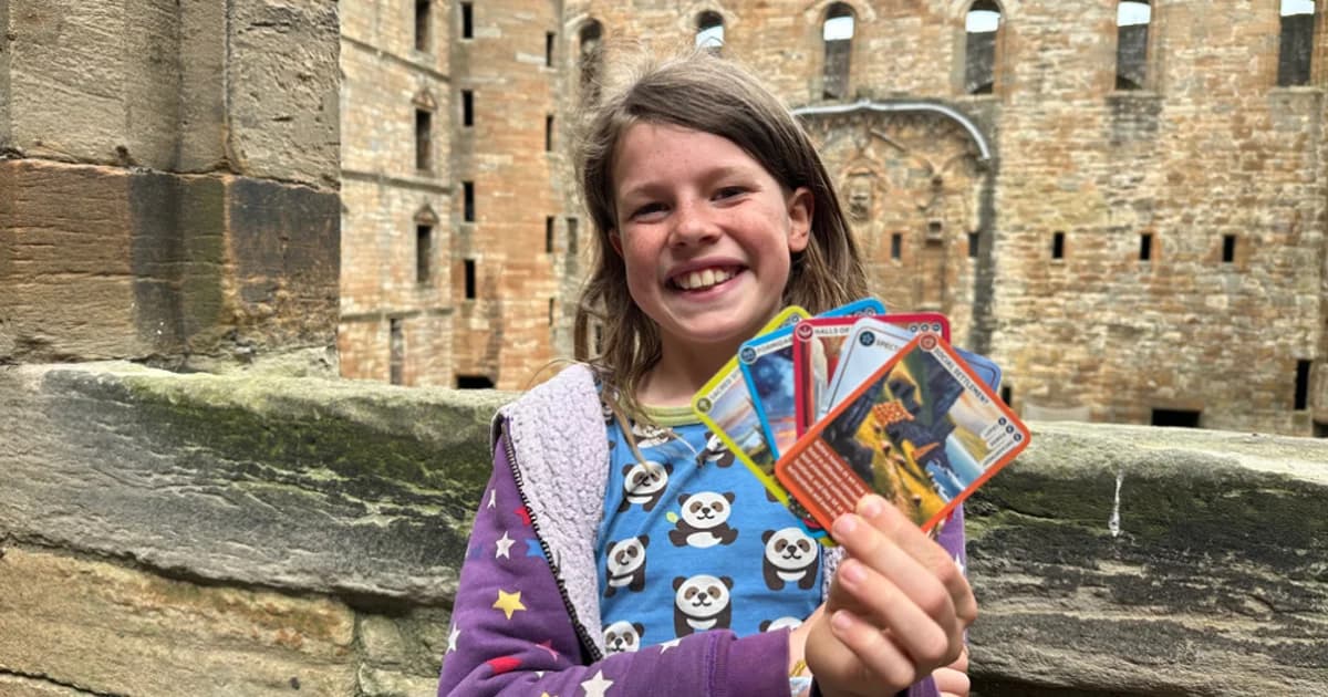 StudioLR Creates Illustrated Card Series for Historic Environment Scotland's Family Engagement Campaign
