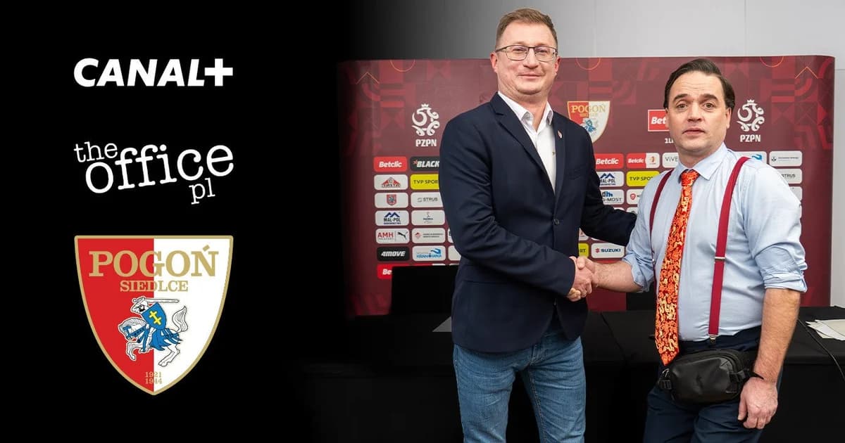 CANAL+ Polska Turns Fictional Water Brand Into Real Football Sponsor
