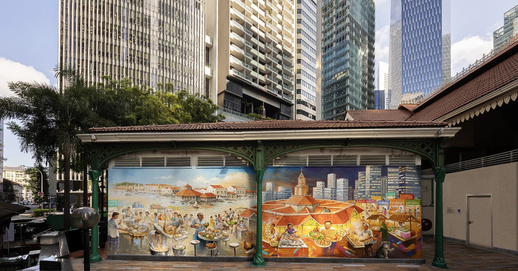 Sweatshop and SYNT Studio Turn Hawker Culture Into a Playable Experience for Lau Pa Sat's National Day Campaign — 3