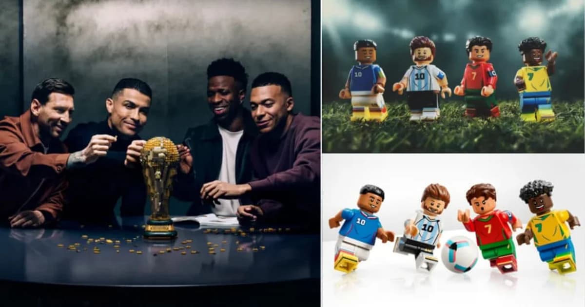 Wieden+Kennedy Amsterdam Lands Lego's World Cup Campaign with Four Football Icons — 2