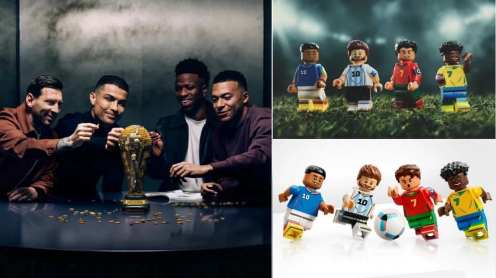 Wieden+Kennedy Amsterdam Lands Lego's World Cup Campaign with Four Football Icons — 2
