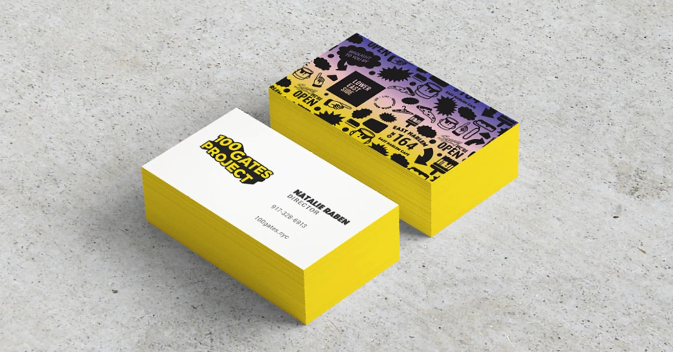 Thought Matter Develops Brand Identity for Lower East Side Partnership's 100 Gates Project — 2