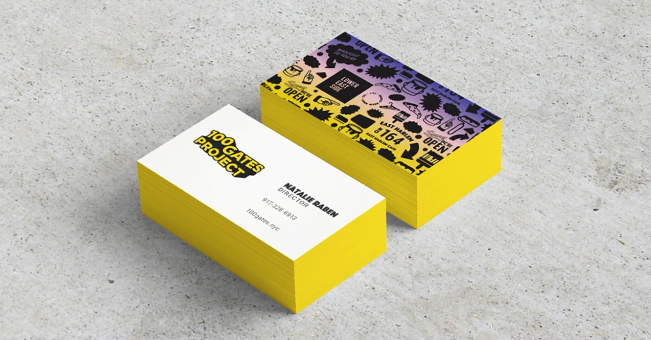 Thought Matter Develops Brand Identity for Lower East Side Partnership's 100 Gates Project — 2
