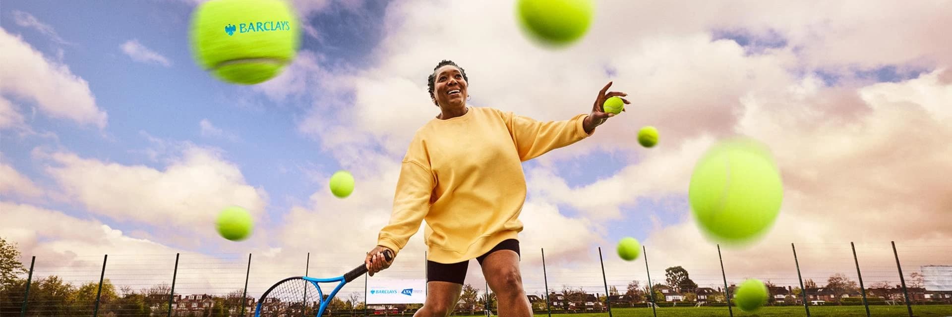 BMB Launches 'Britain, Fancy a Knockabout?' for LTA, Fronted by Stacey Solomon and Joe Swash — 3