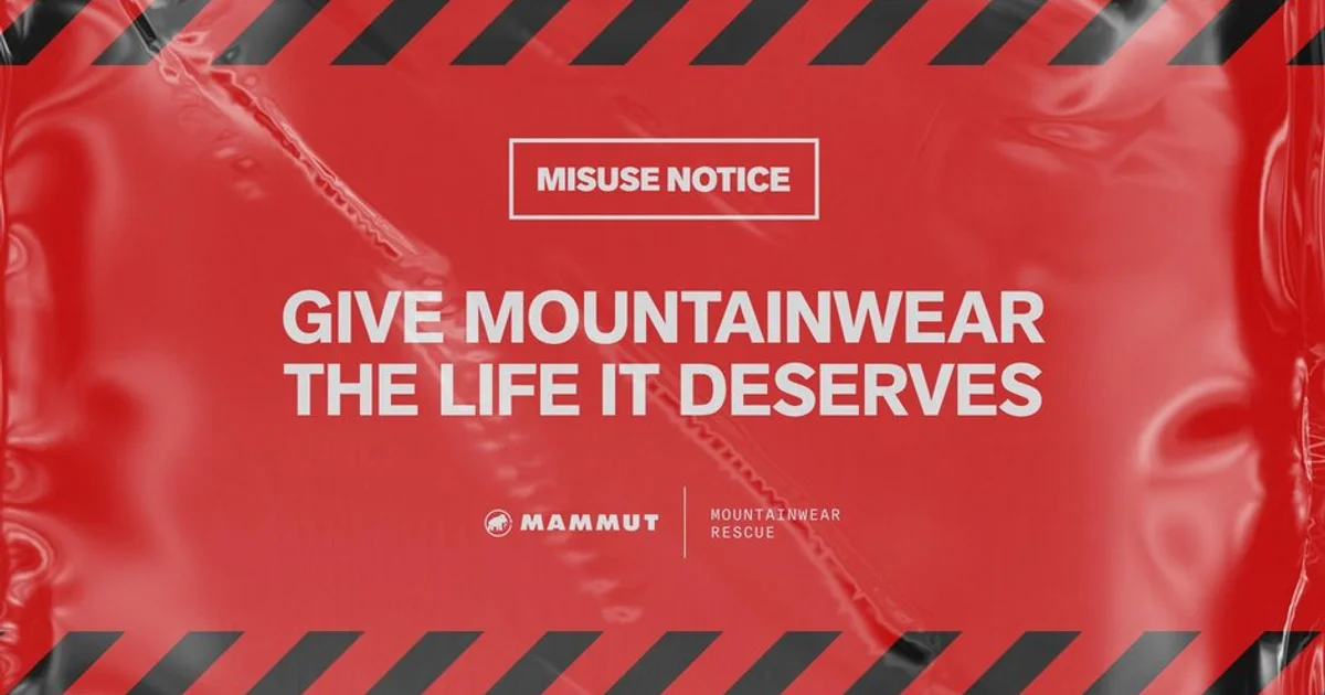 Mammut Sports Group Earns Double Webby Nod for 'Mountainwear Misuse' Campaign