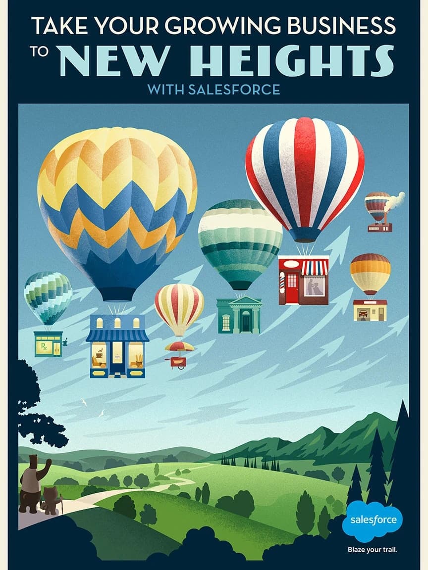 Giant Inflatables Australia Builds Three-Metre Hot Air Balloon for MuleSoft's Salesforce World Tour Sydney Booth