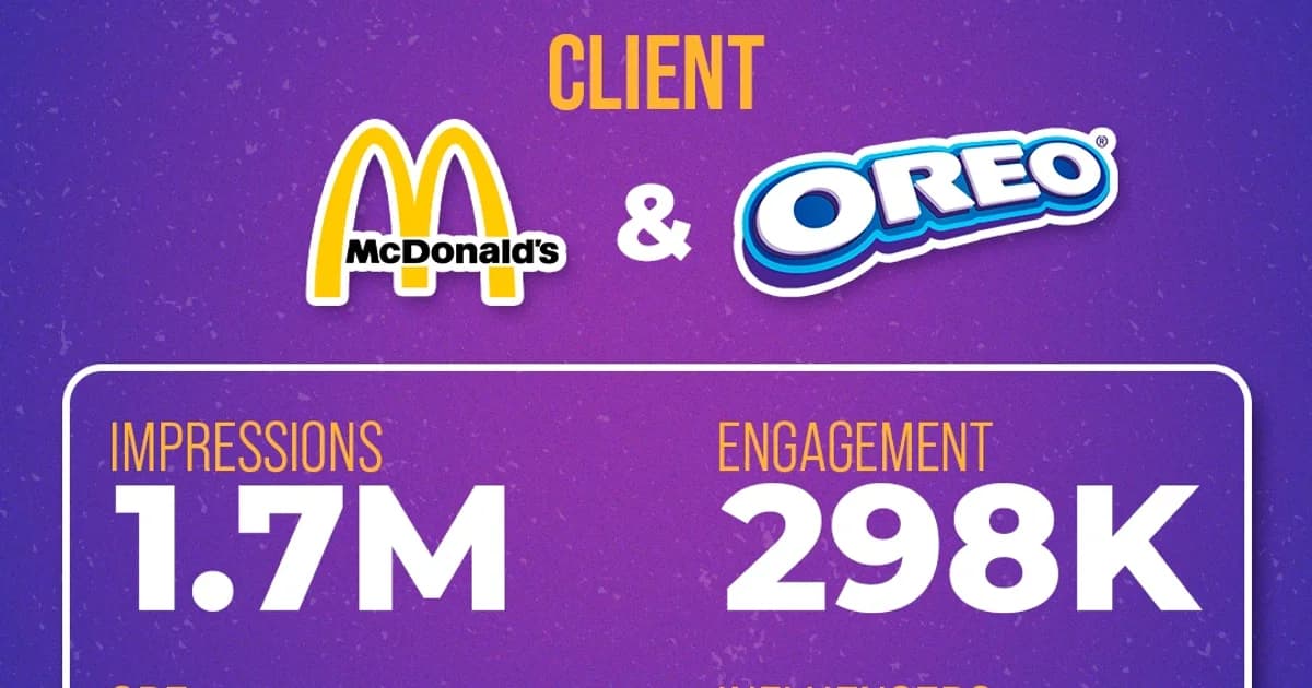 HireInfluence Runs Creator Campaign for OREO x McDonald's Shamrock McFlurry