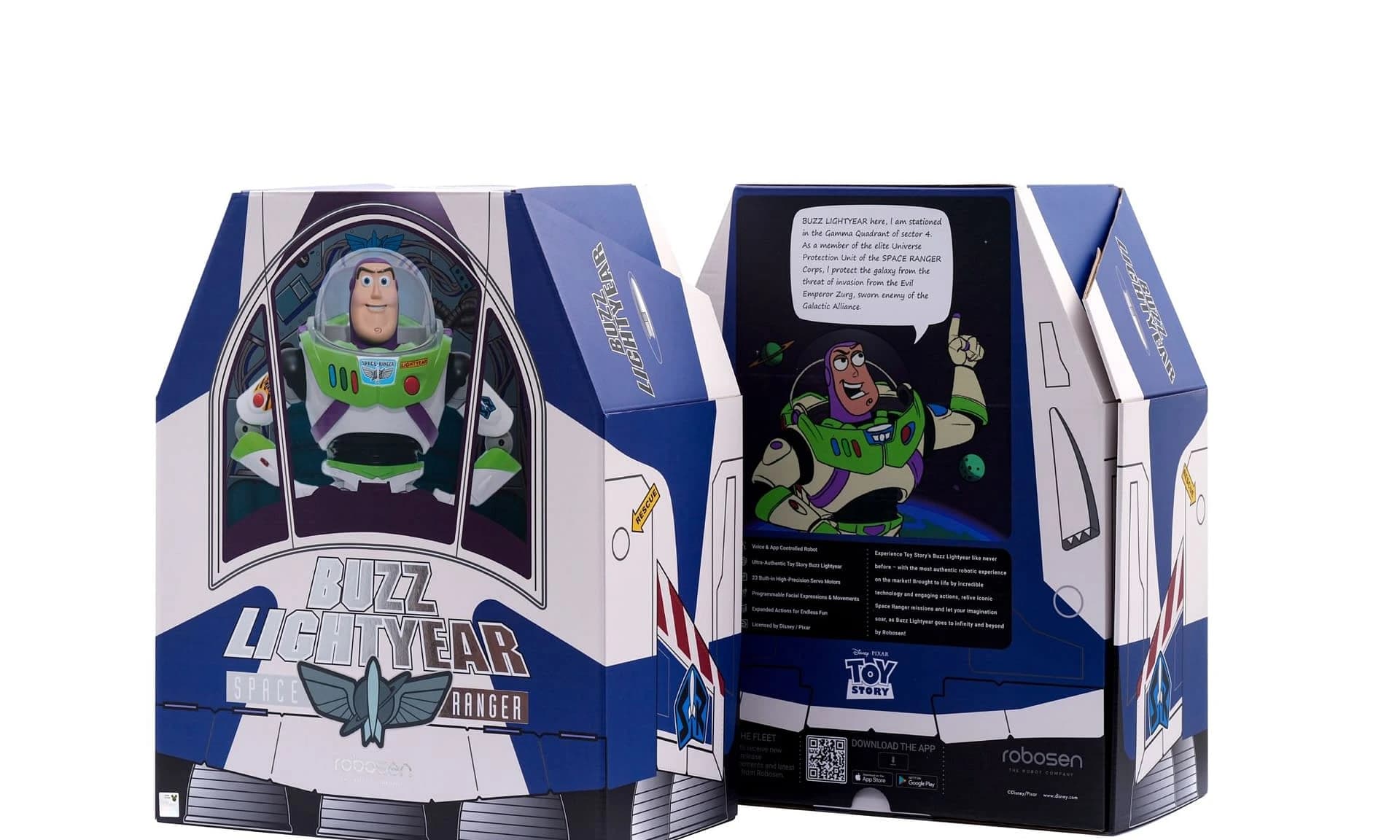 CRISPx Handles Web, App, and Packaging for Robosen's Buzz Lightyear Launch — 4
