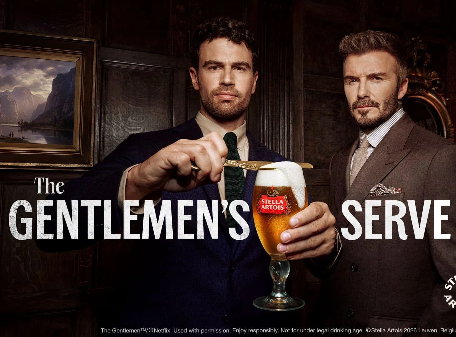 GUT Amsterdam Links Stella Artois with Netflix and AB InBev for 'The Gentlemen's Serve'