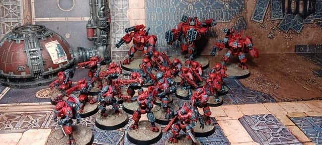 Siege Studios Ships Warhammer 40k Tau Empire Commission — 3