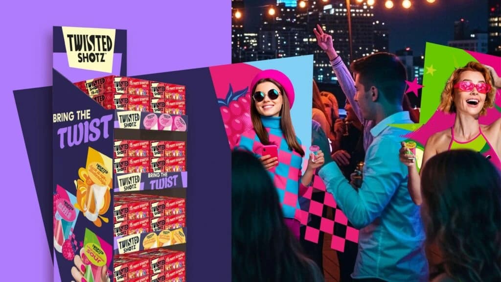 BrandMe Unveils Packaging Redesign for Asahi's Twisted Shotz — 3